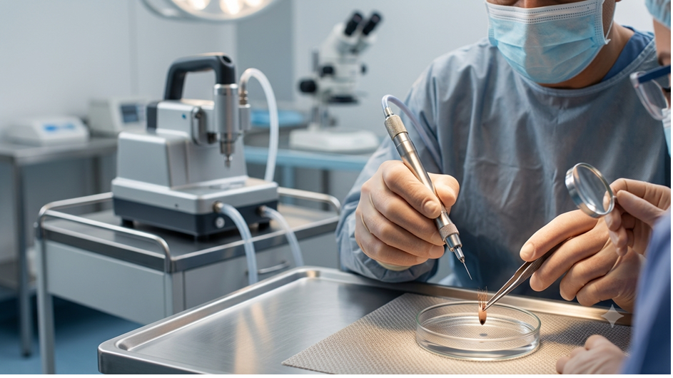 How Custom Extraction Tools Impact Hair Transplant Survival Rates: Manual vs. Automated Punch Techniques